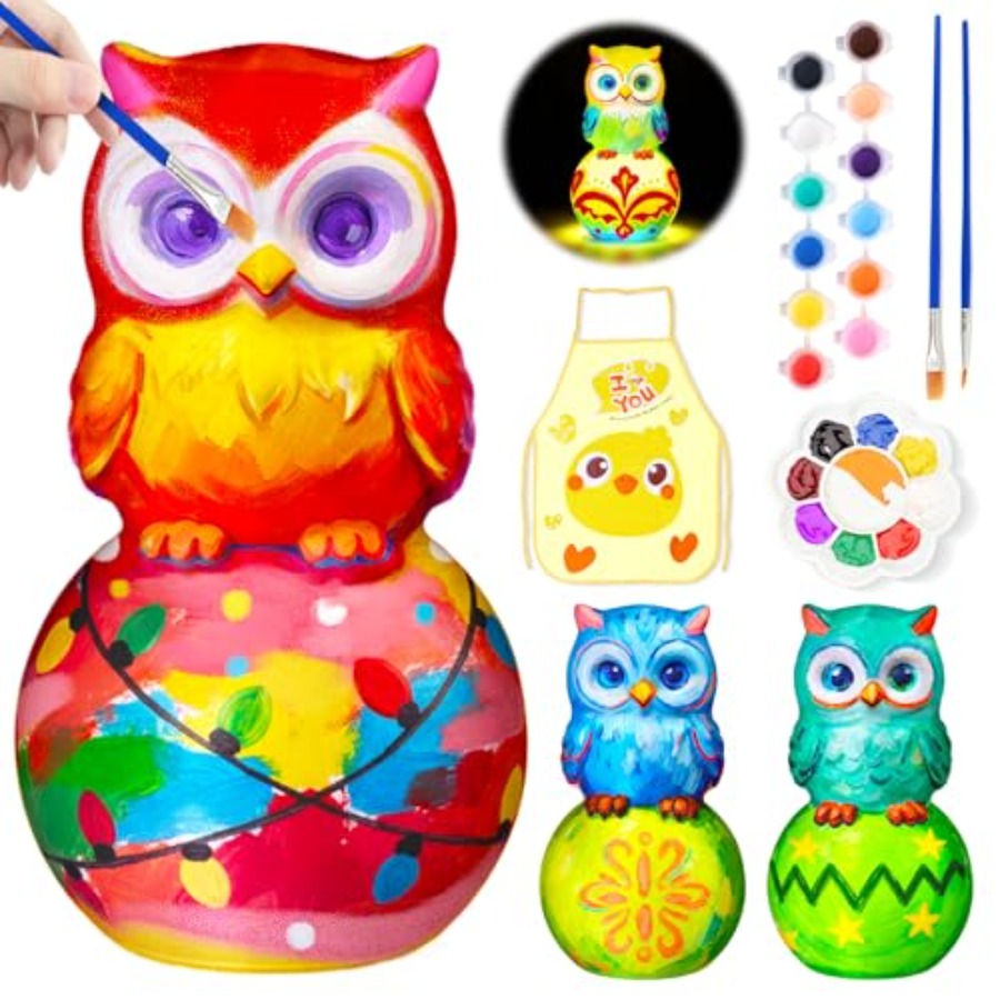 Art Craft Kit - Kendi Lambanızı Boya Seti, 8-12 Yaş