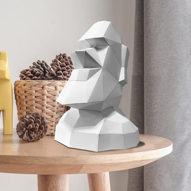 Büyük Boy Paskalya Adası Moai  - Art Craft Cardboard incelemesi ve fiyatı