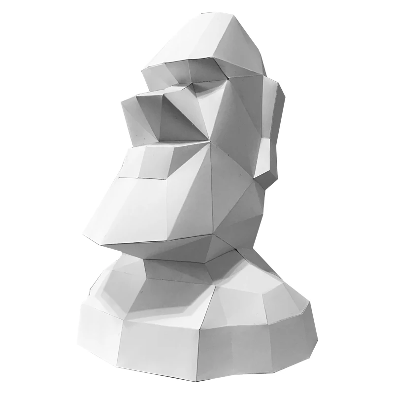 Büyük Boy Paskalya Adası Moai  - Art Craft Cardboard incelemesi ve fiyatı
