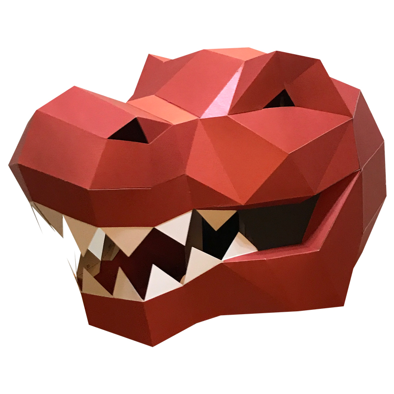 Tyrannosaurus Rex hayvan maske - Art Craft Cardboard incelemesi ve fiyatı